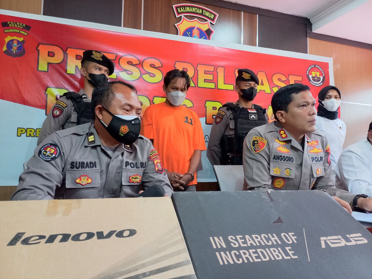 Pernah Dipenjara di Tarakan, Pria Ini Bobol Toko dan Kafe di Berau