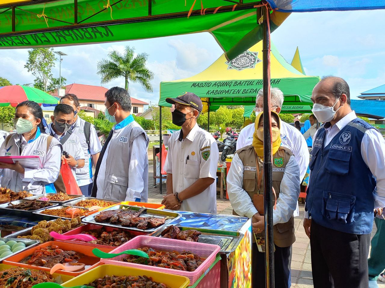 Dinkes Berau dan BPOM Gelar Sidak di Pasar Ramadan