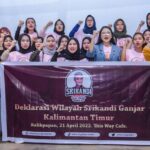 Srikandi Ganjar Kaltim Deklarasikan Dukungan untuk Ganjar Pranowo pada Pilpres 2024