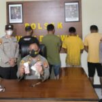 Polsek Pulau Derawan Tangkap 4 Pelaku Penggelapan Pupuk Sawit