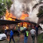 6 Rumah di Asrama Bengkel Daerah Kodam Terbakar