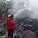 Rumah Bangsalan di Jalan Ciptomangunkusumo Ludes Terbakar