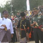 Pangdam Mulawarman Sambut Kedatangan Perahu Sandeq dari Sulbar
