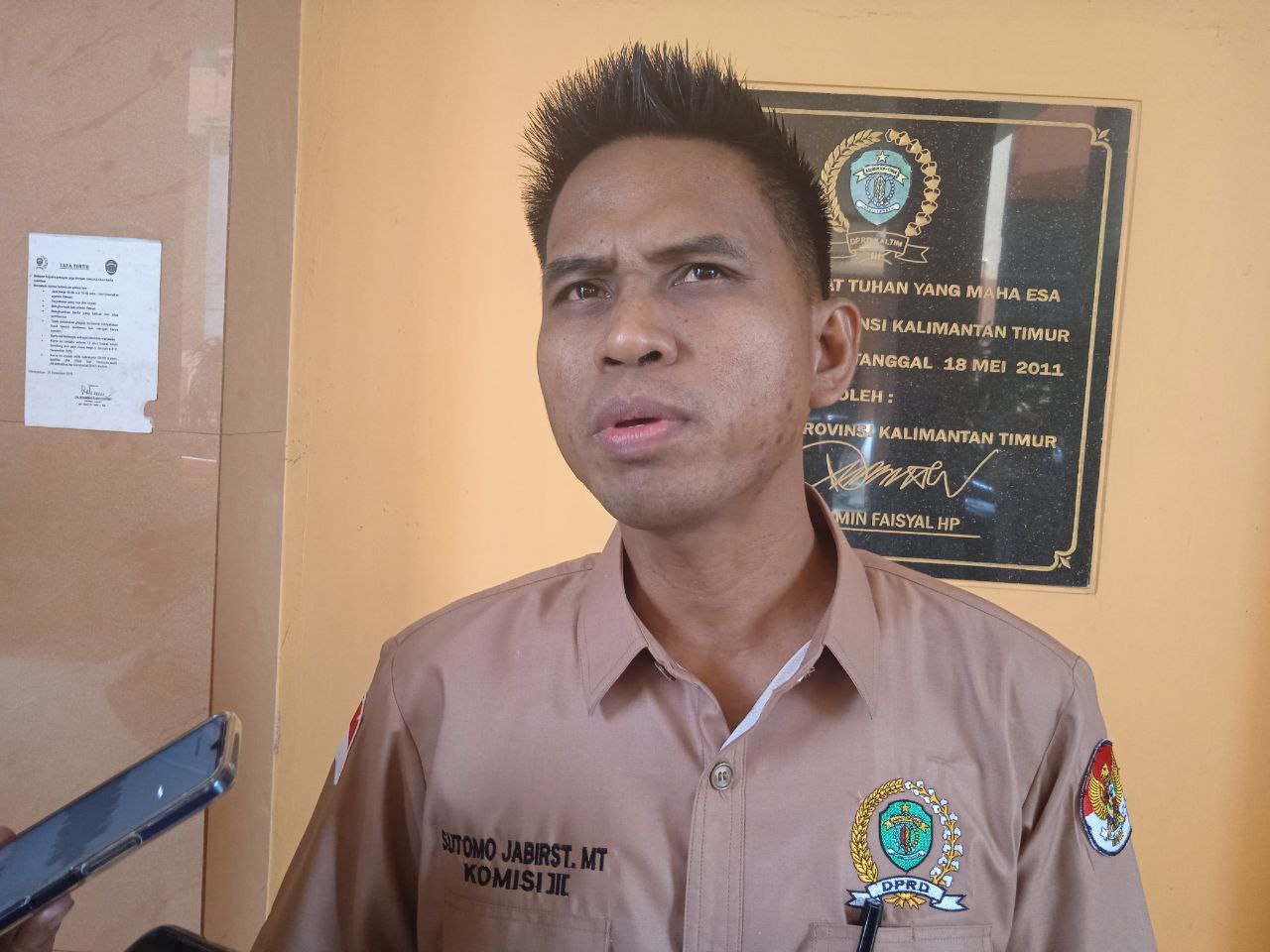 Realisasi Serapan Anggaran di Dinas PUPR-PERA Kaltim Rendah, Sutomo Jabir : Ada Apa?