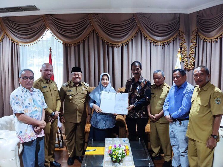 Pemkab Berau-Pemprov Kaltim Tandatangani  NPHD Pelaksanaan Porprov 2022