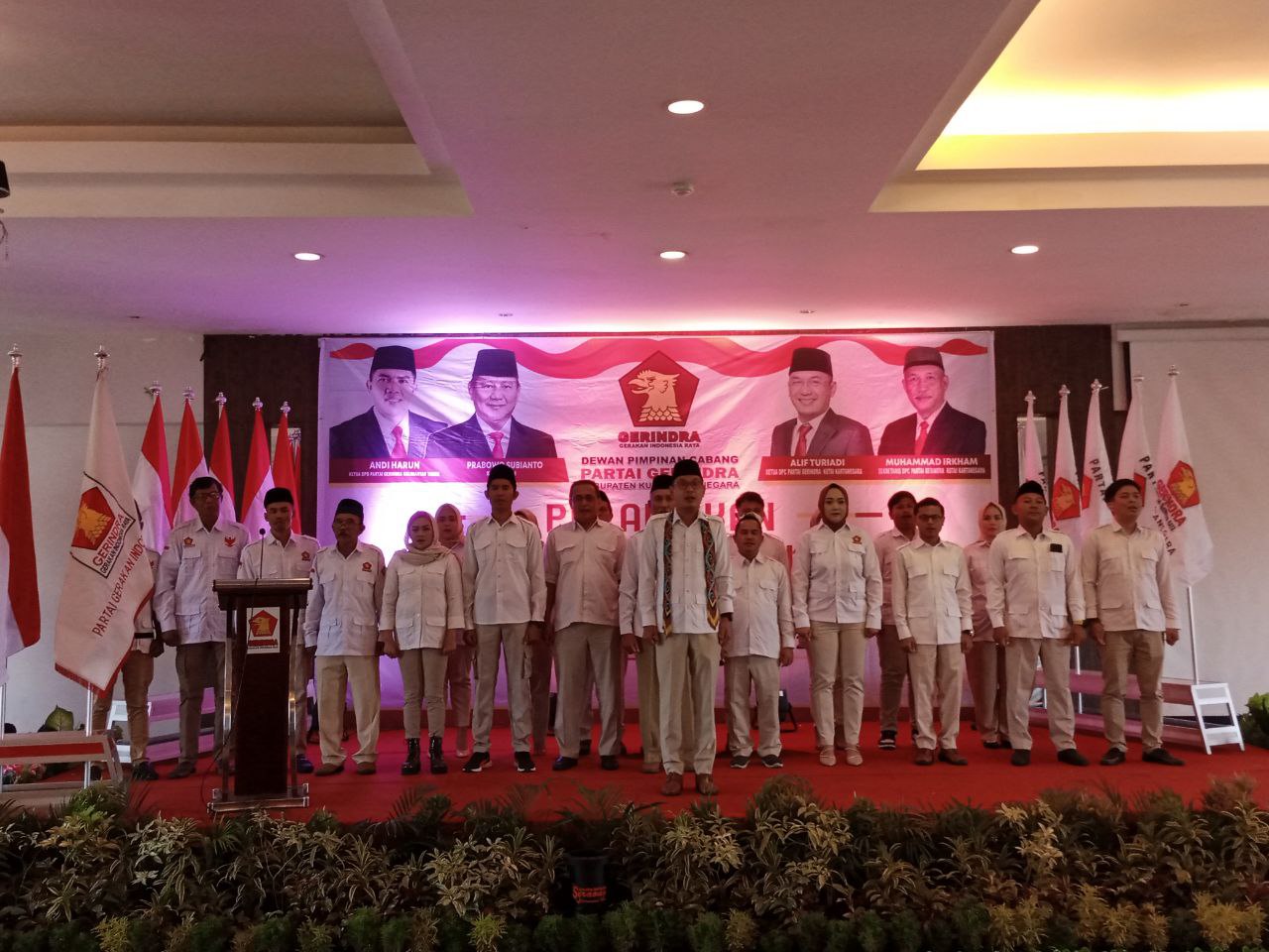 Mantan Ketua PAN Kukar Jadi Sekretaris Gerindra