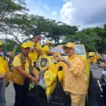 Ribuan Peserta Meriahkan Jalan Santai HUT Golkar, Daihatsu Ayla Kuning Jadi Milik Anita