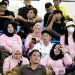 Anggota DPRD Kutim Kidang Bersama Keluarga Saksikan Liga Eksebisi Bupati Kutim Cup 2022