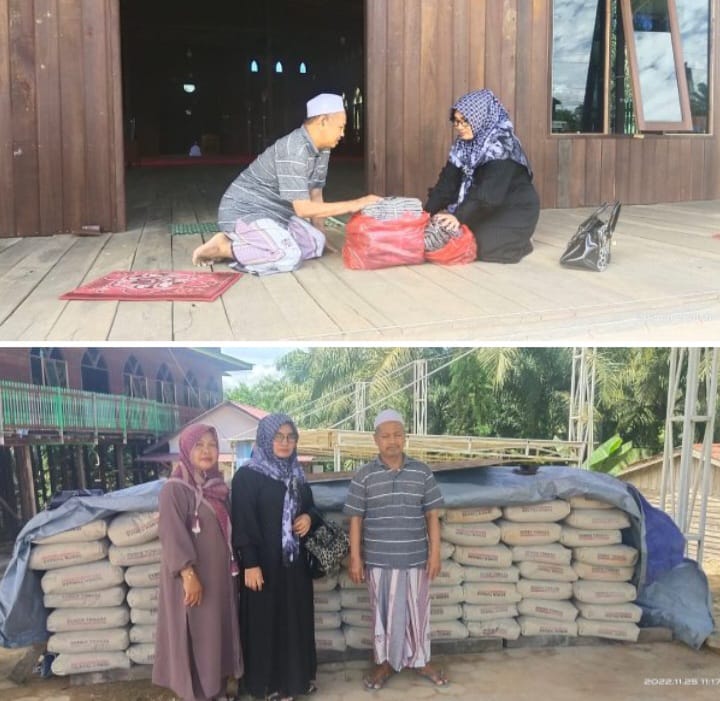 DPRD Kutim Amanatkan Istri Rusmini Salurkan Aspirasi Masjid Al - Iman