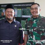 Ketua DPRD Abdul Rasid Sambut Pangdam VI Mulawarman di Kodim 0906 Kukar
