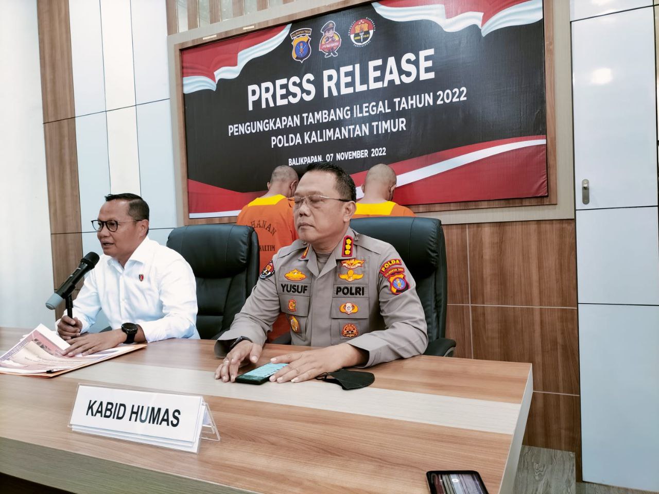 Polda Kaltim Ringkus Dua Pelaku Pemain Tambang Illegal Di Kukar