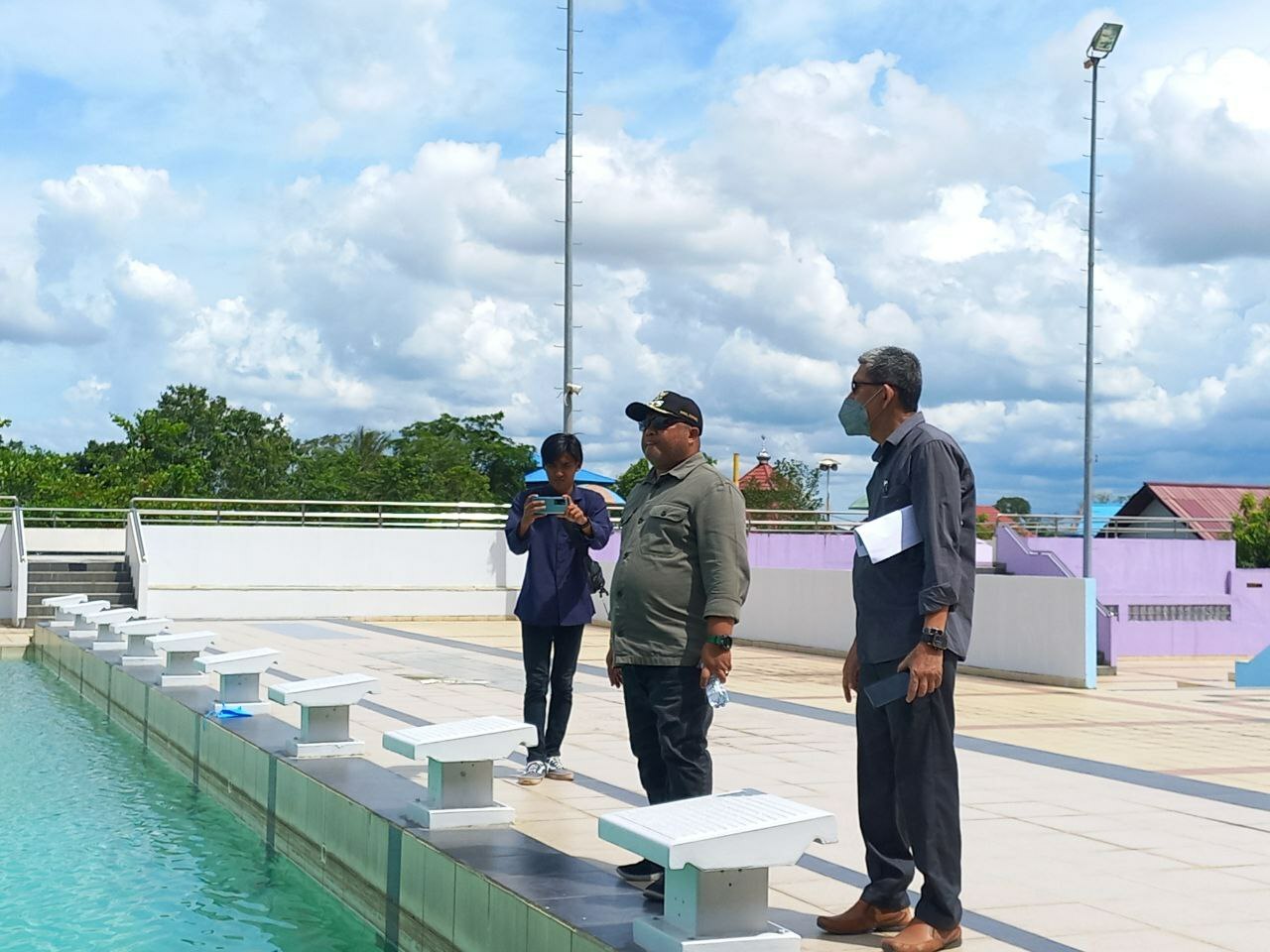 Wabup Berau Tinjau Beberapa Titik Vanue Porprov VII Kaltim