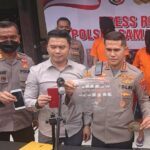 Setahun Beroperasi Edarkan Sabu di Samarinda, 1 Bandar dan 2 Kurir Diringkus Kepolisian