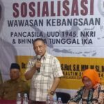 Pahamkan Pentingnya Cinta Bangsa, Sarkowi V Zahry Gelar Sosialisasi Wawasan Kebangsaan di  Kelurahan Bukit Biru