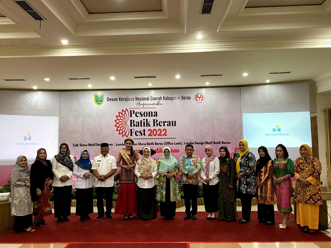 Industri Batik Khas Berau Kian Bergeliat