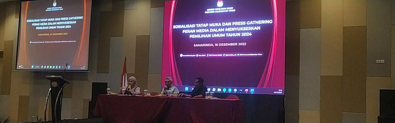 Sinergikan Peran Media Guna Sukseskan Pemilu, KPU Kaltim Kumpulkan Jurnalis