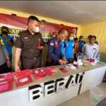 Polres Berau Musnahkan 133,77 Gram Sabu