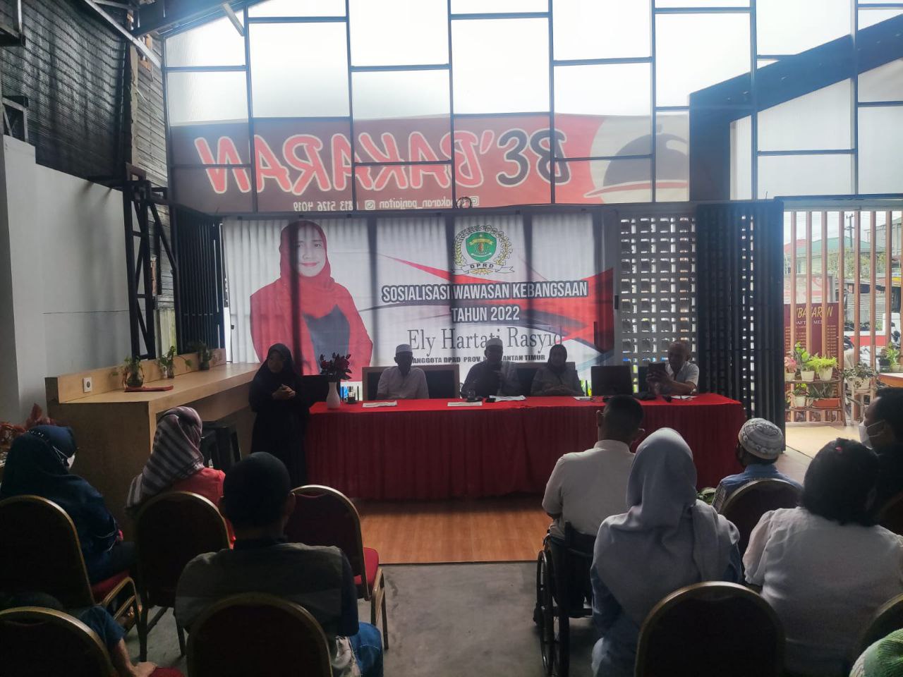 Ely Hartaty Sosialisasikan Wawasan Kebangsaan ke Penyandang Disabilitas