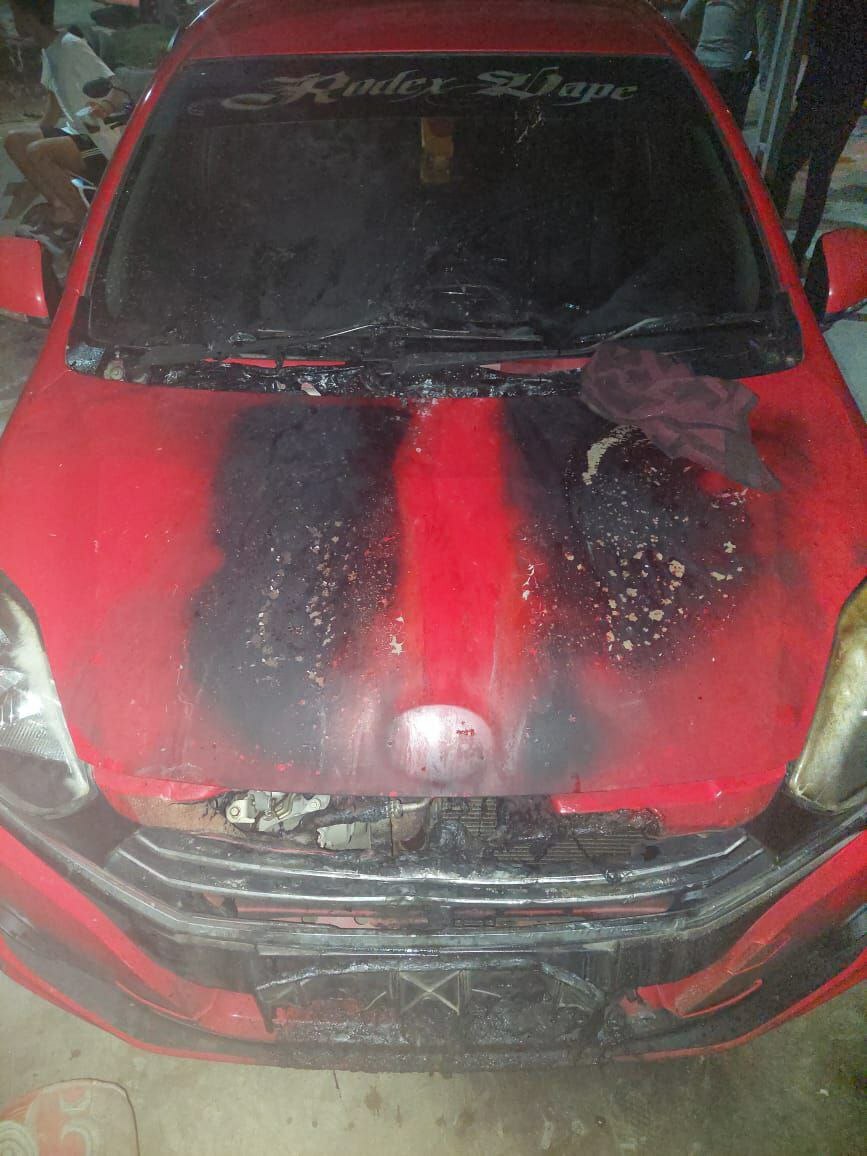 Berniat Merayakan Malam Pergantian Tahun, Mobil Yeni Dibakar Orang