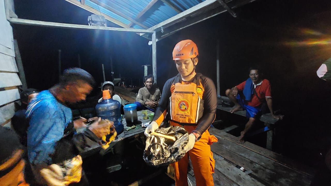 Ditemukan Potongan Tulang Diduga Milik Bocah yang Diterkam Buaya di Kampung Pegat Batumbuk