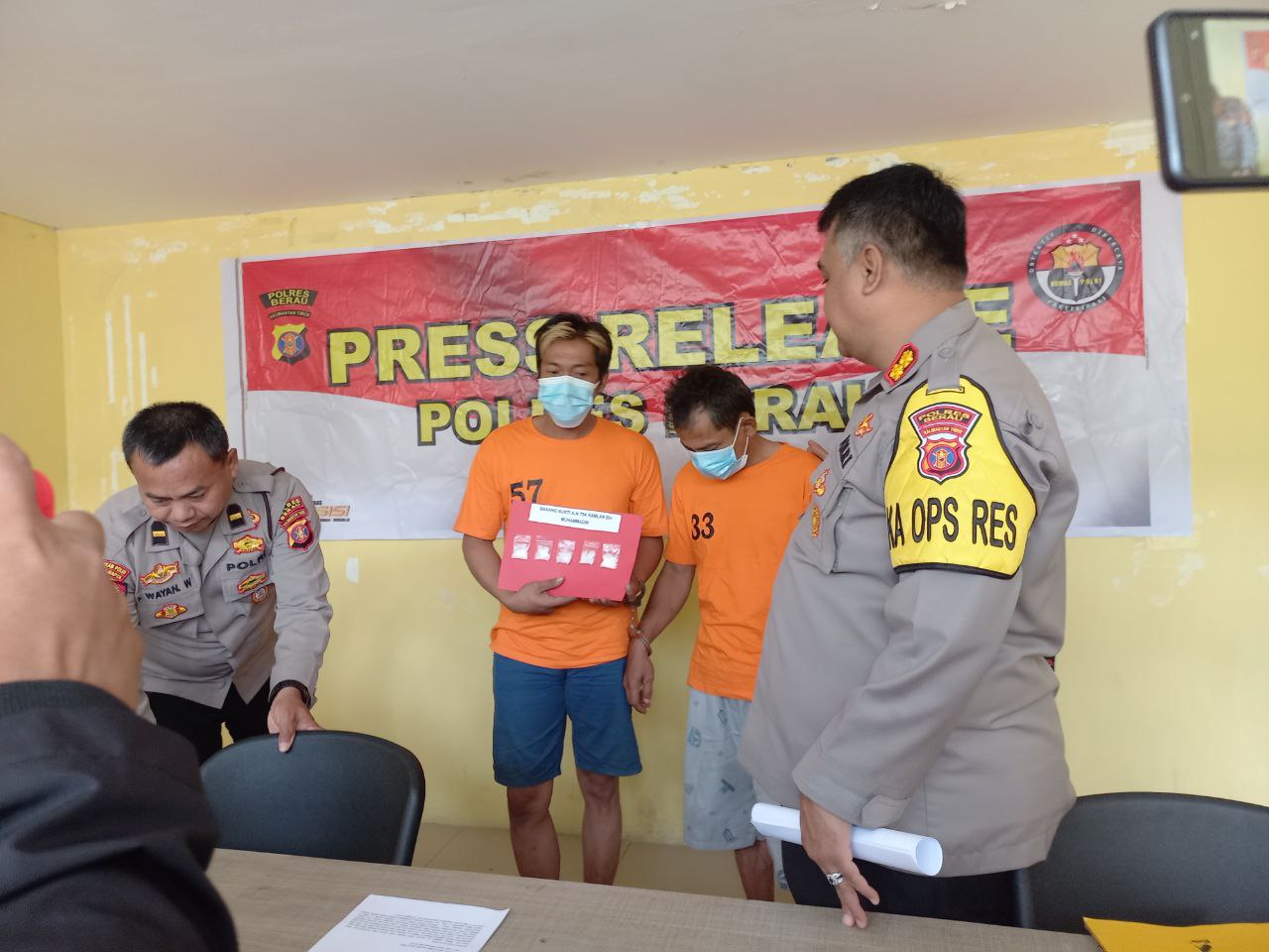 Lagi, Dua Pengedar Narkoba Dibekuk