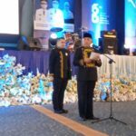 Hujan, Upacara Peringatan HUT Kaltim Dihelat di Plenary Hall GOR Kadrie Oening Sempaja