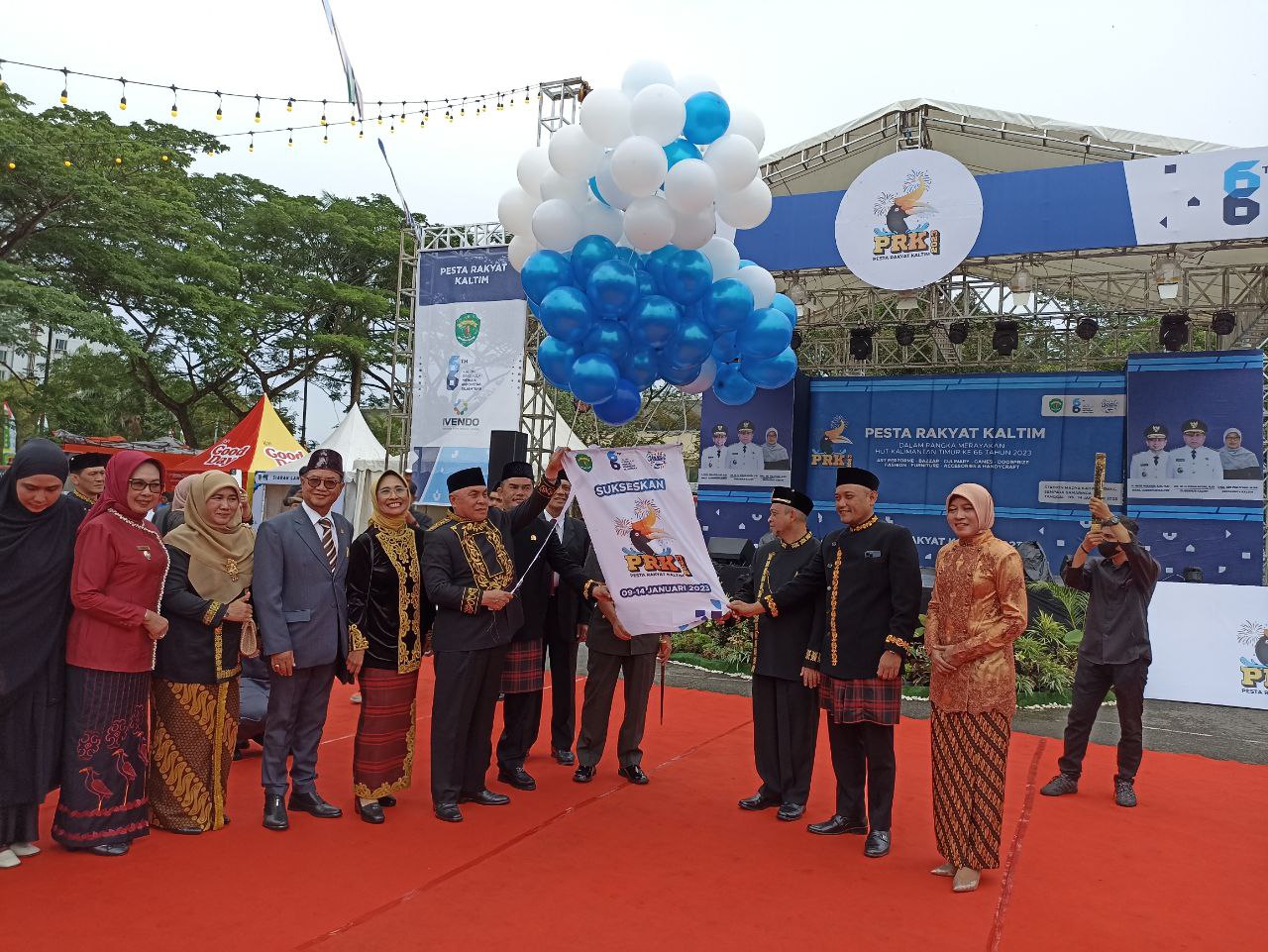 Pesta Rakyat Kaltim 2023 Resmi Dimulai