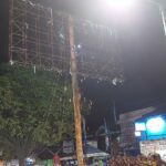 Dinas PUPR Samarinda Kembali Bongkar Bando Baliho di Jalan Wahid Hasyim