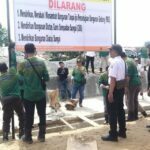 Dinas PUPR Samarinda Pasang Dua Plang Peringatan Sepanjang Ruhui Rahayu hingga Gang Nibung