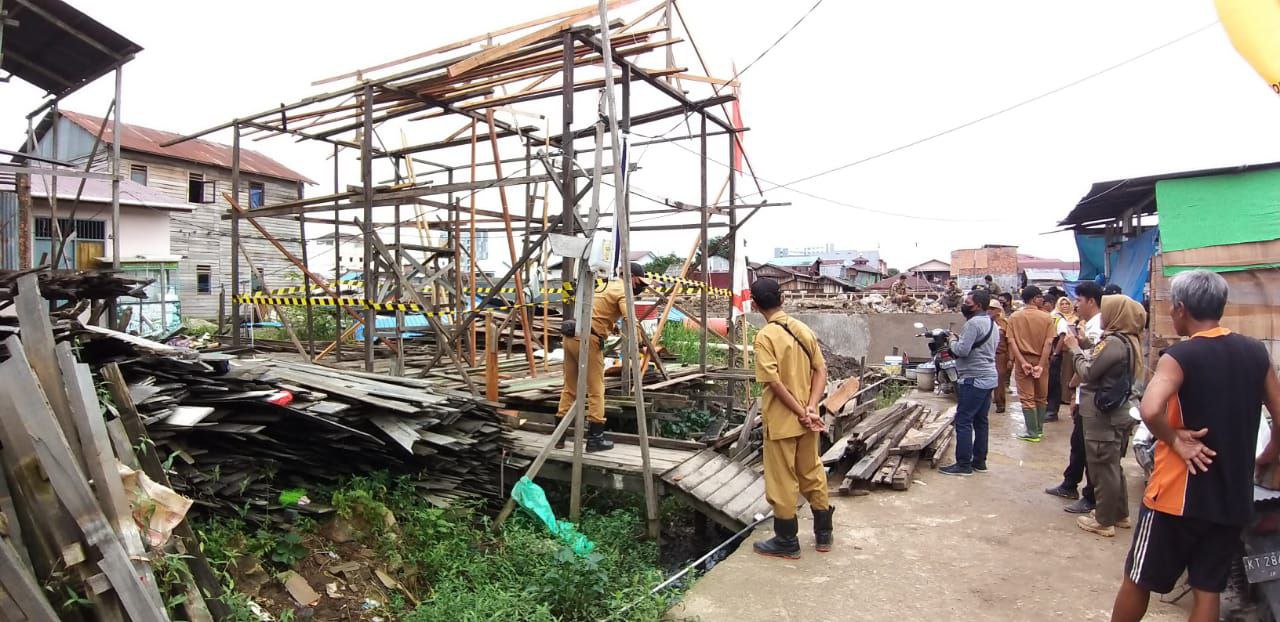Sudah Dibebaskan, Muncul Lagi Bangunan Baru di Gang Nibung