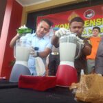 Polresta Samarinda Musnahkan Dua Kilogram Sabu dan Satu Kilogram Ganja