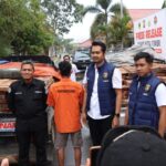 Polres Kutim Amankan 3 Pelaku Penyelundupan Kayu, 1 Orang Masih Berumur 14 Tahun