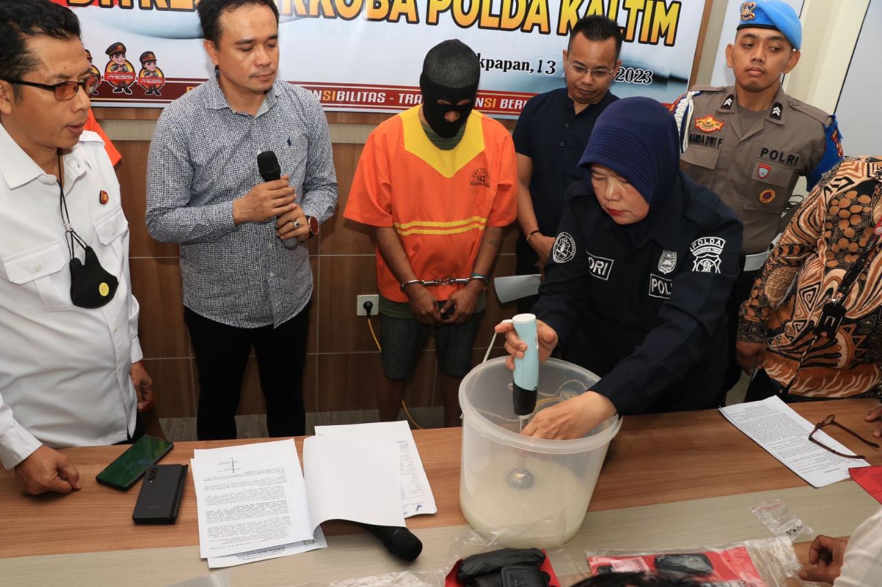 Polisi Musnahkan 30,55 Gram Sabu-Sabu