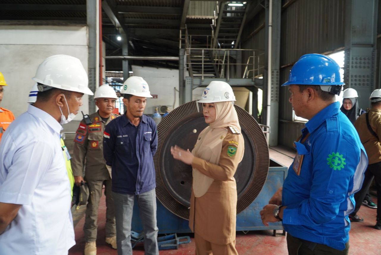 Bupati Berau Pantau Pemeliharaan PLTU Lati, Harapkan PLN Maksimal Penuhi Kebutuhan Listrik