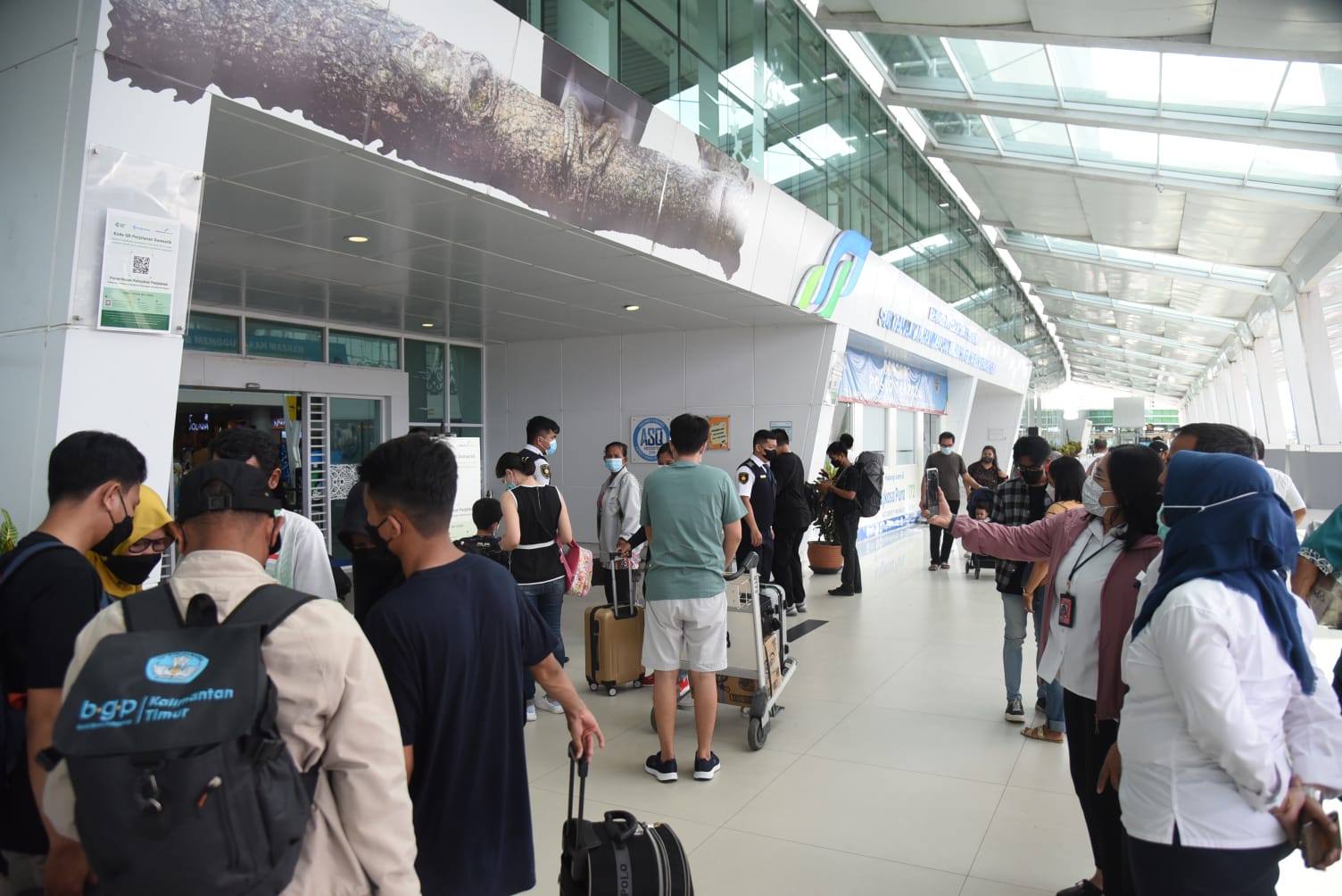 Lampaui Prediksi, Bandara SAMS Sepinggan Layani 12 Ribu Penumpang Arus Mudik