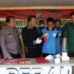 Polres Berau Musnahkan 5,571 Gram Sabu