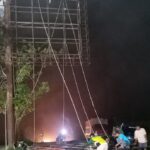 Papan Reklame di Median Jalan Suryanata Dibongkar