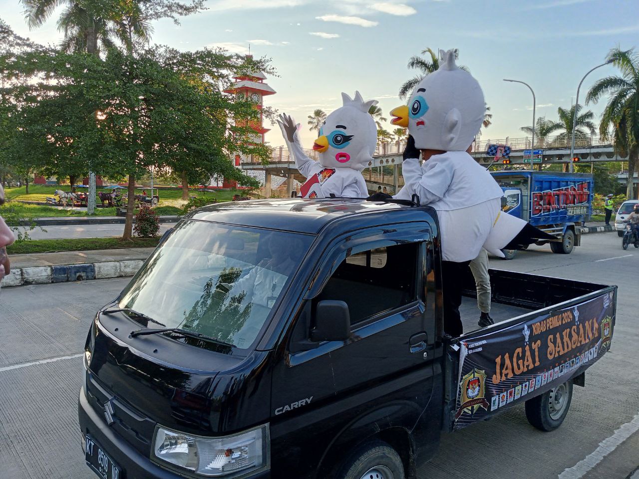 Kirab Pemilu 2024 Masuk Kukar, Jangkau Kecamatan yang Bisa Dilintasi