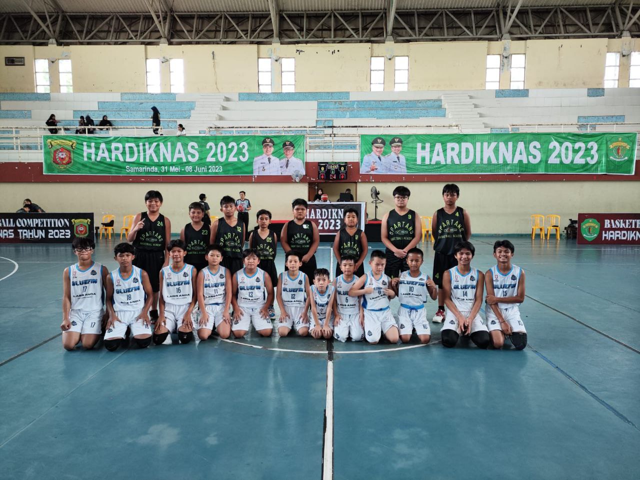 Turnamen Basket Antarpelajar, Bluefin Pukul Telak Spartan dengan Skor 42-4