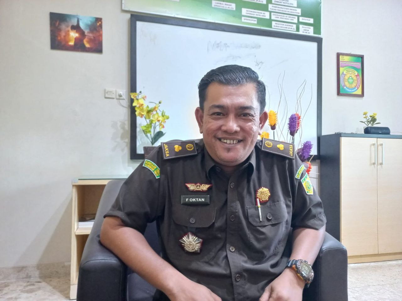 Tersangka Korupsi Embung Pertanian Ditahan Kejari Kukar