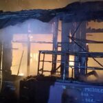 Tiga Rumah di Kelurahan Sidodadi Terbakar