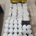 Polres Kukar Tangkap Dua Pria Pemilik Ribuan Pil Dobel L