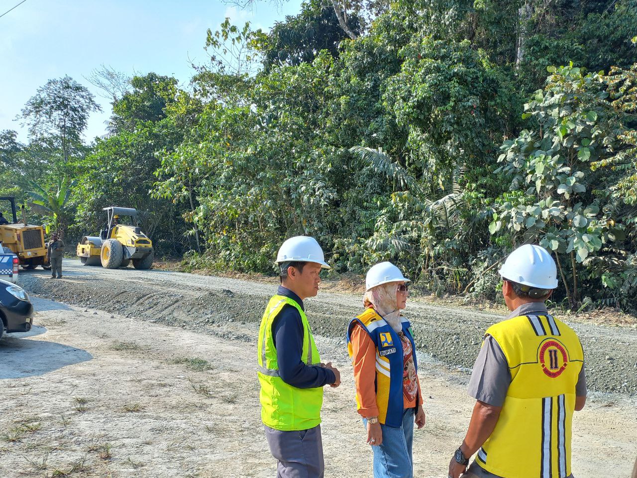 Peningkatan Jalan Simpang Lenggo-Kecamatan Batu Putih Dirampungkan Akhir Tahun