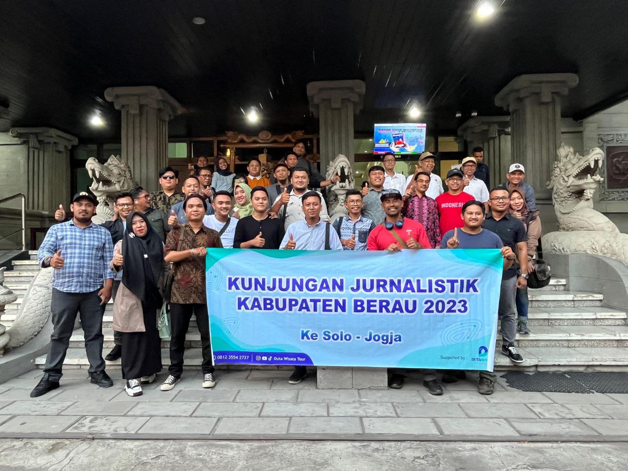 PWI Berau dan Prokopim Setkab Berau Gelar Pembelajaran Jurnalistik ke Surakarta dan DIY