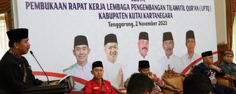 Sekda Sunggono Pimpin Rapat LPTQ Persiapan MTQ ke 44