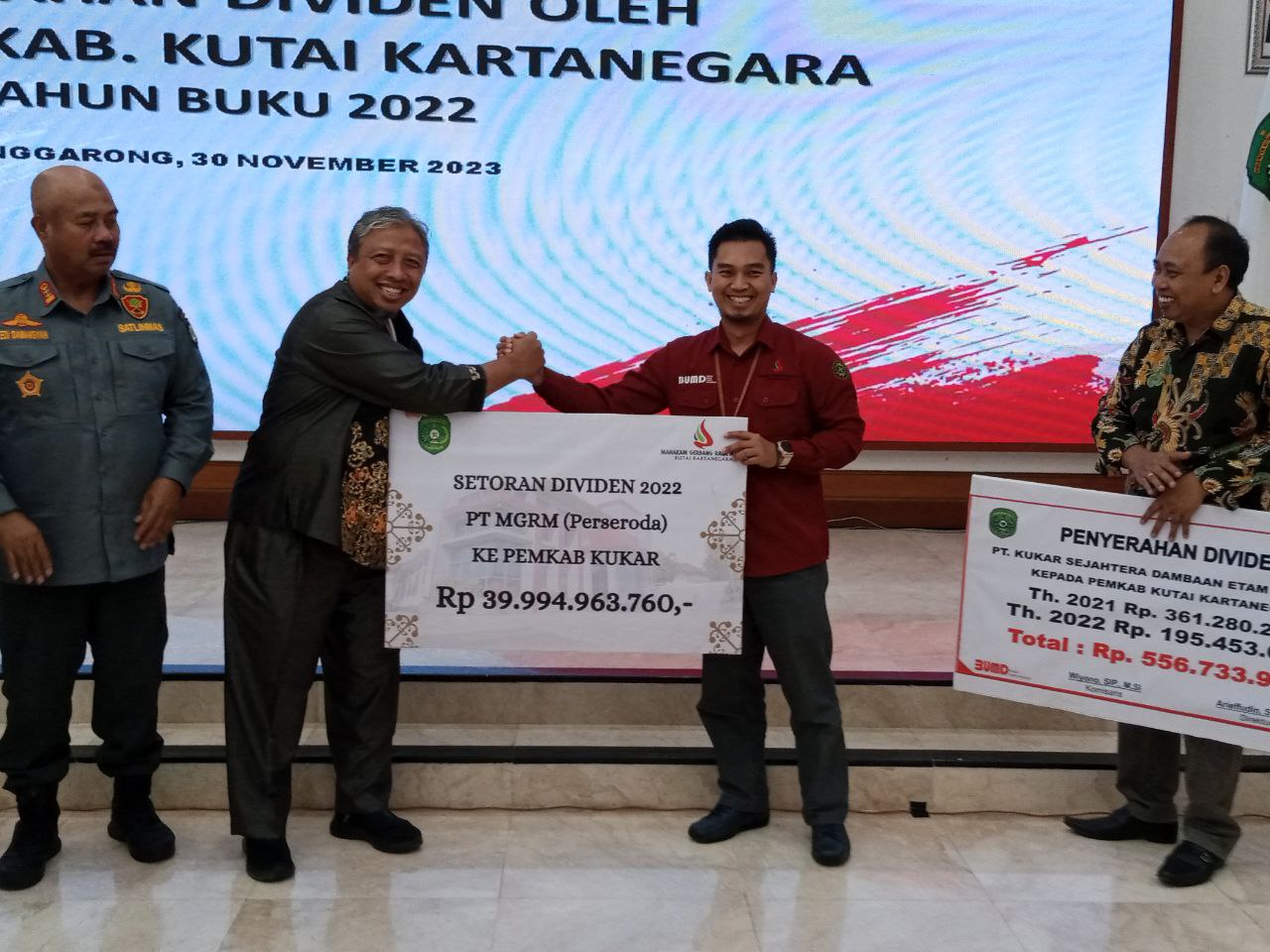 Pemkab Terima Dividen, Edi: Perusda Tidak Bisa Bohongi Lagi Pemilik Modal