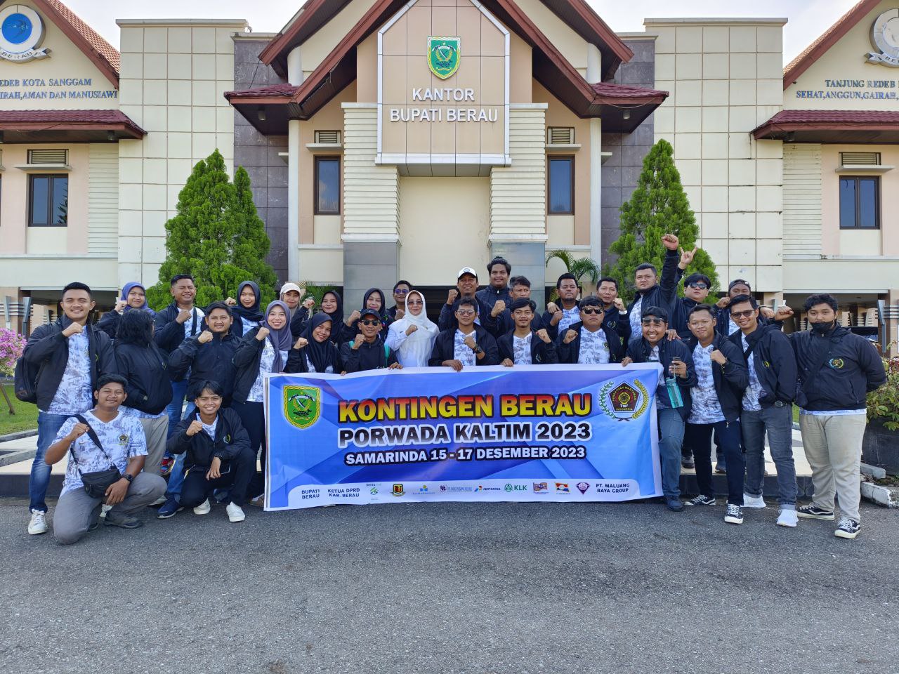 Kontingen Asal Berau Siap Berlaga pada Ajang Powarda Kaltim 2023