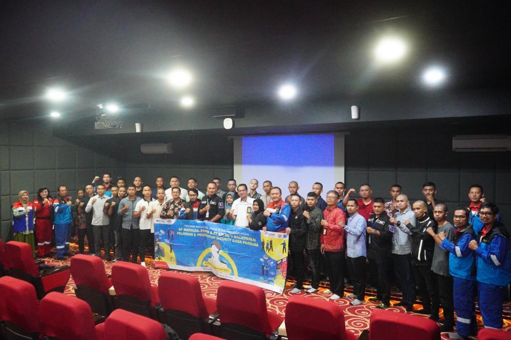 30 Warga Ring 1 Ikuti Pelatihan Sekuriti yang Digelar Kilang Pertamina Unit Balikpapan