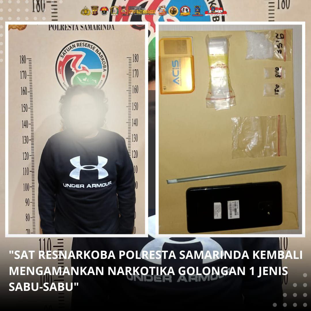 Polisi Tangkap Pria Pemilik 9 Gram Sabu di Gang Masjid