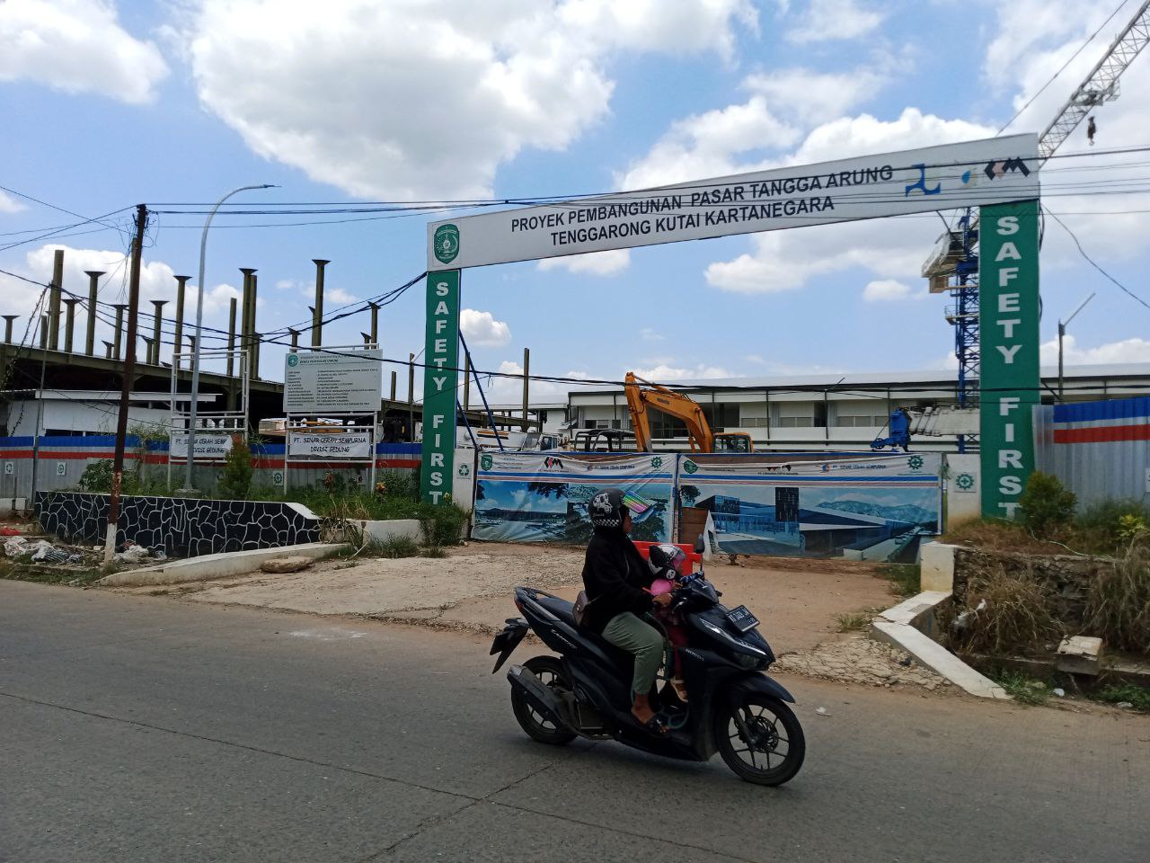 Dinas PU Kukar Persiapkan Lanjutan Pembangunan Pasar Tangga Arung